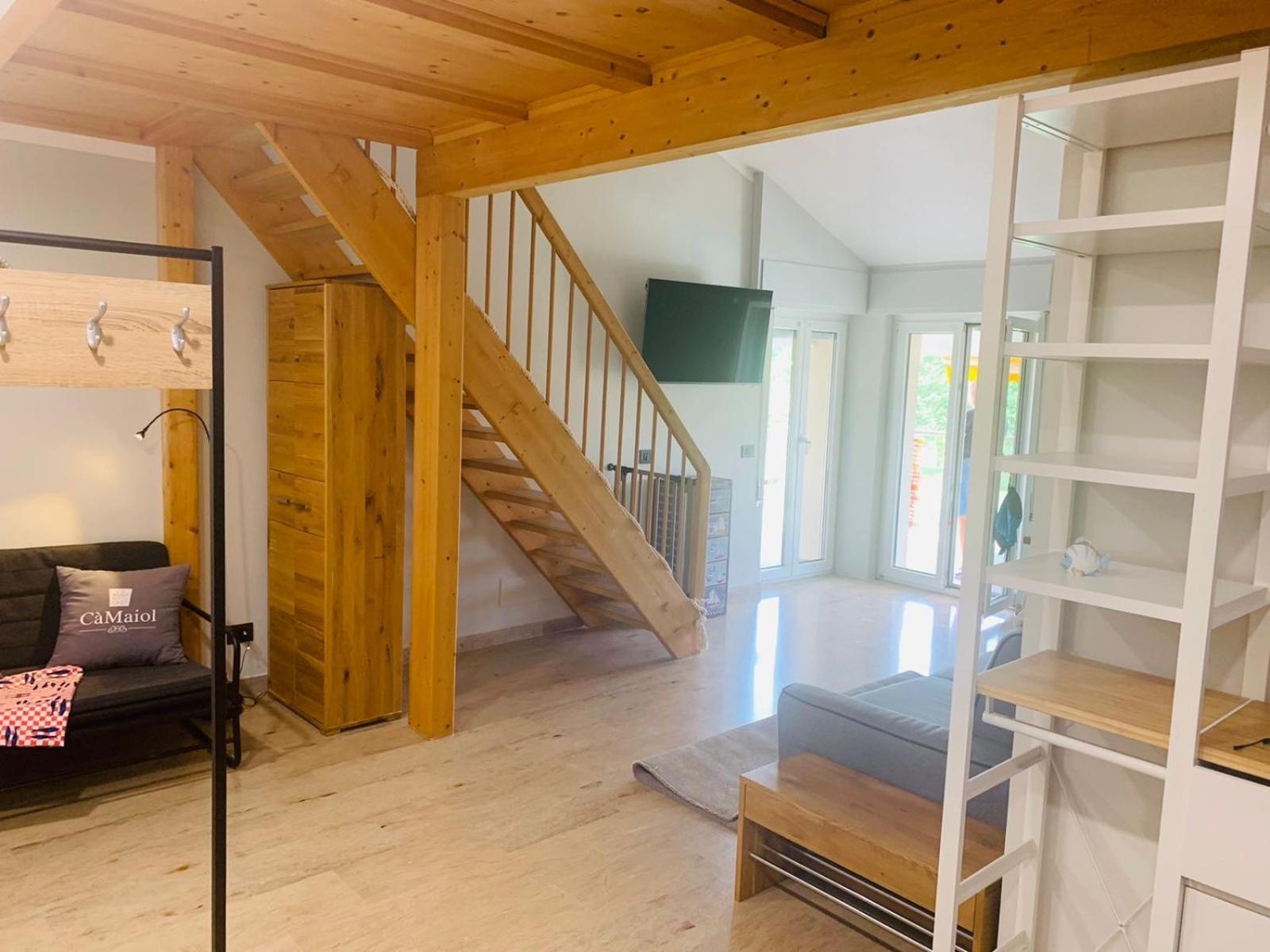 Seeblickwohnung Sirmione - Fronte Lago Mit Privatsteg 外观 照片